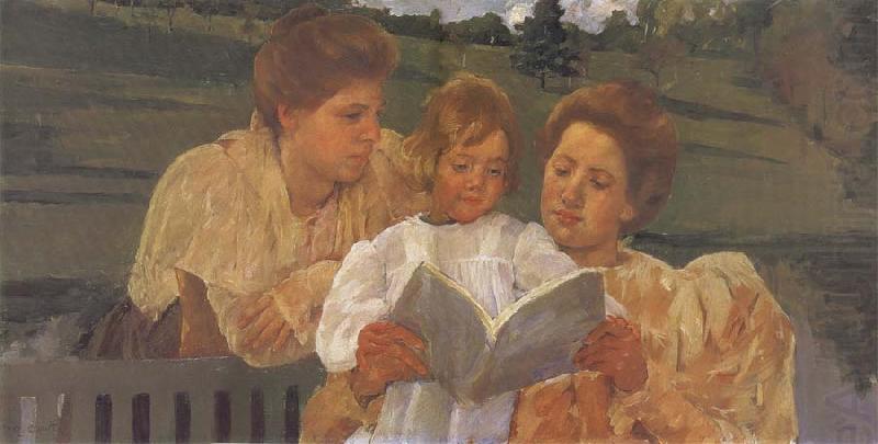 Mary Cassatt Reading